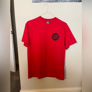 Santa Cruz tee red